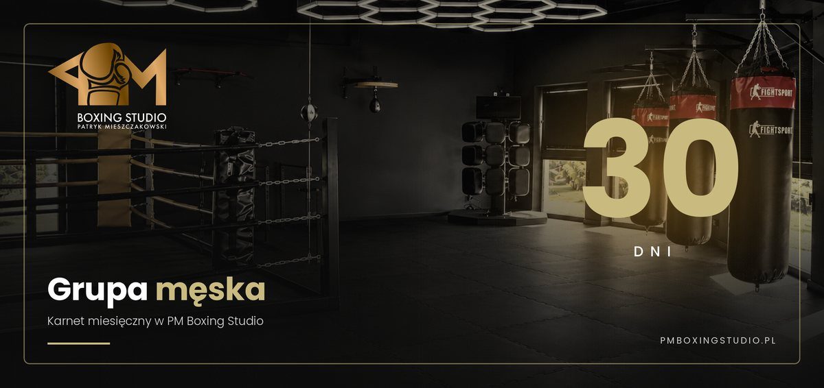 Grupa męska — karnet miesięczny