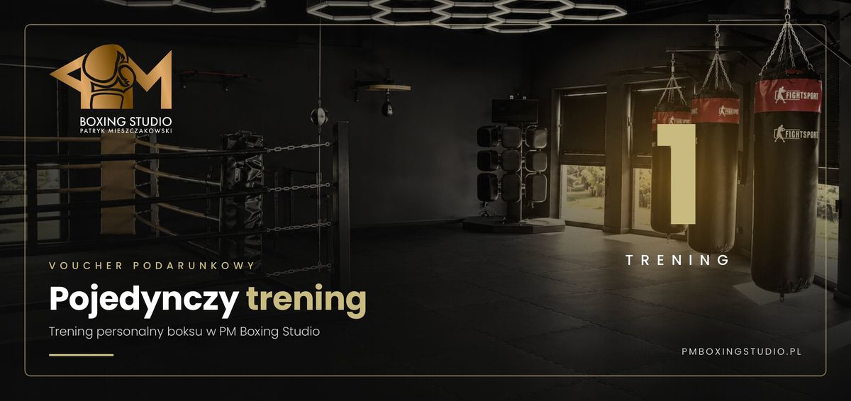 Voucher PM Boxing Studio — Pojedynczy trening